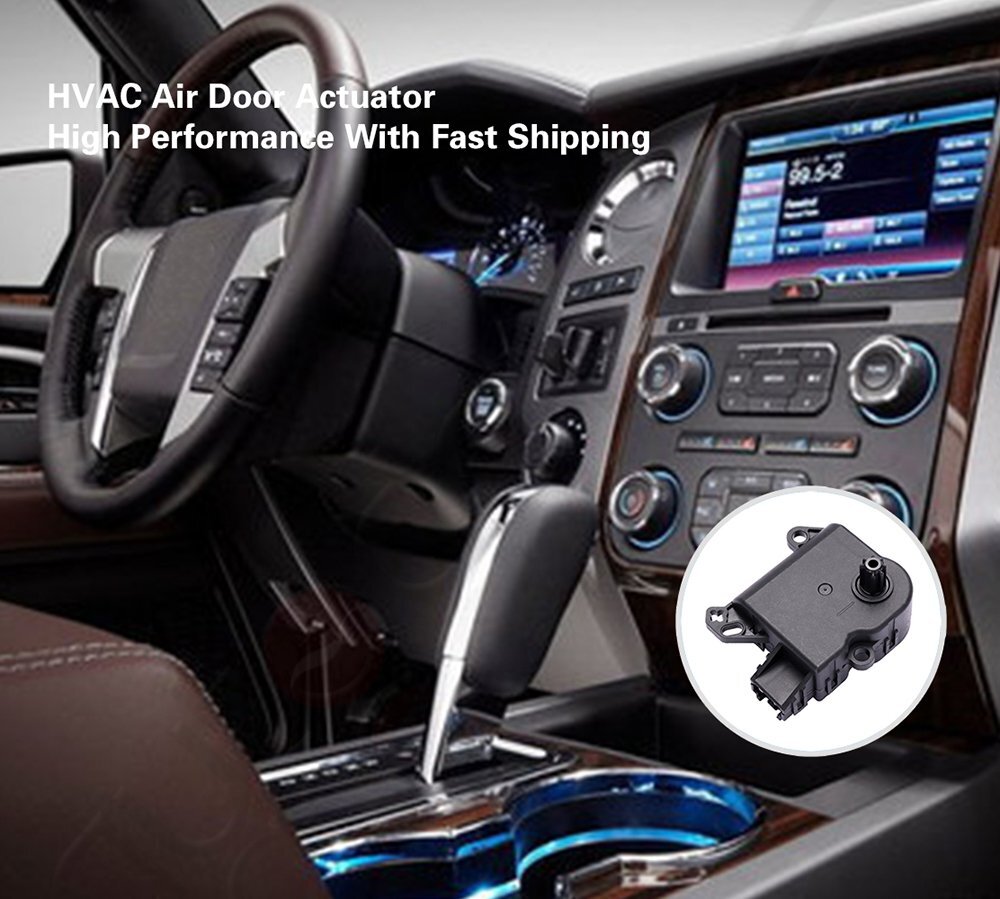 HVAC A/C Heater Blend Door Actuator For Ford F-150 09-14 Lincoln Navigator 09-17