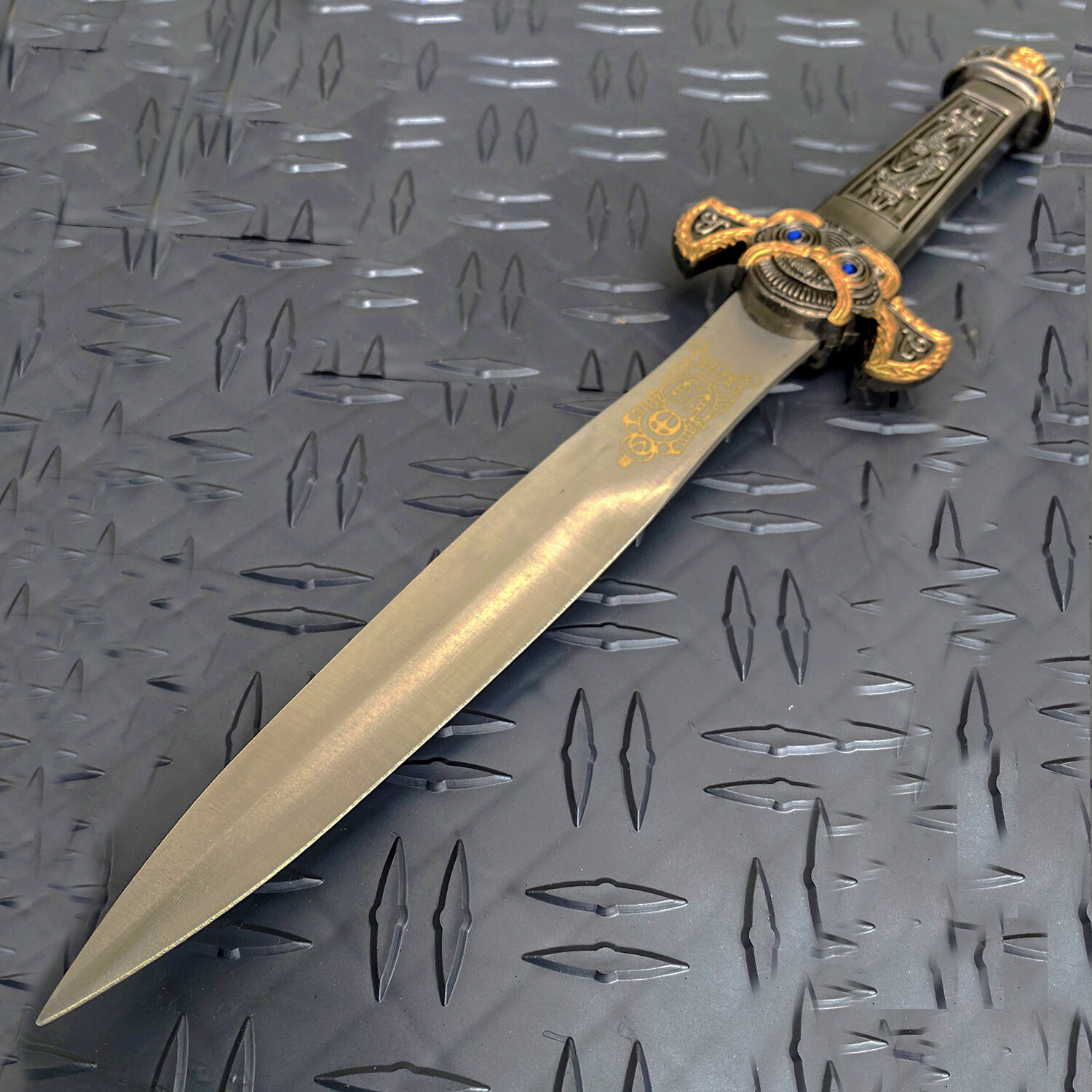 14" Roman Dagger Constructed From 440 Stainless Steel With An Aluminum Scabbard