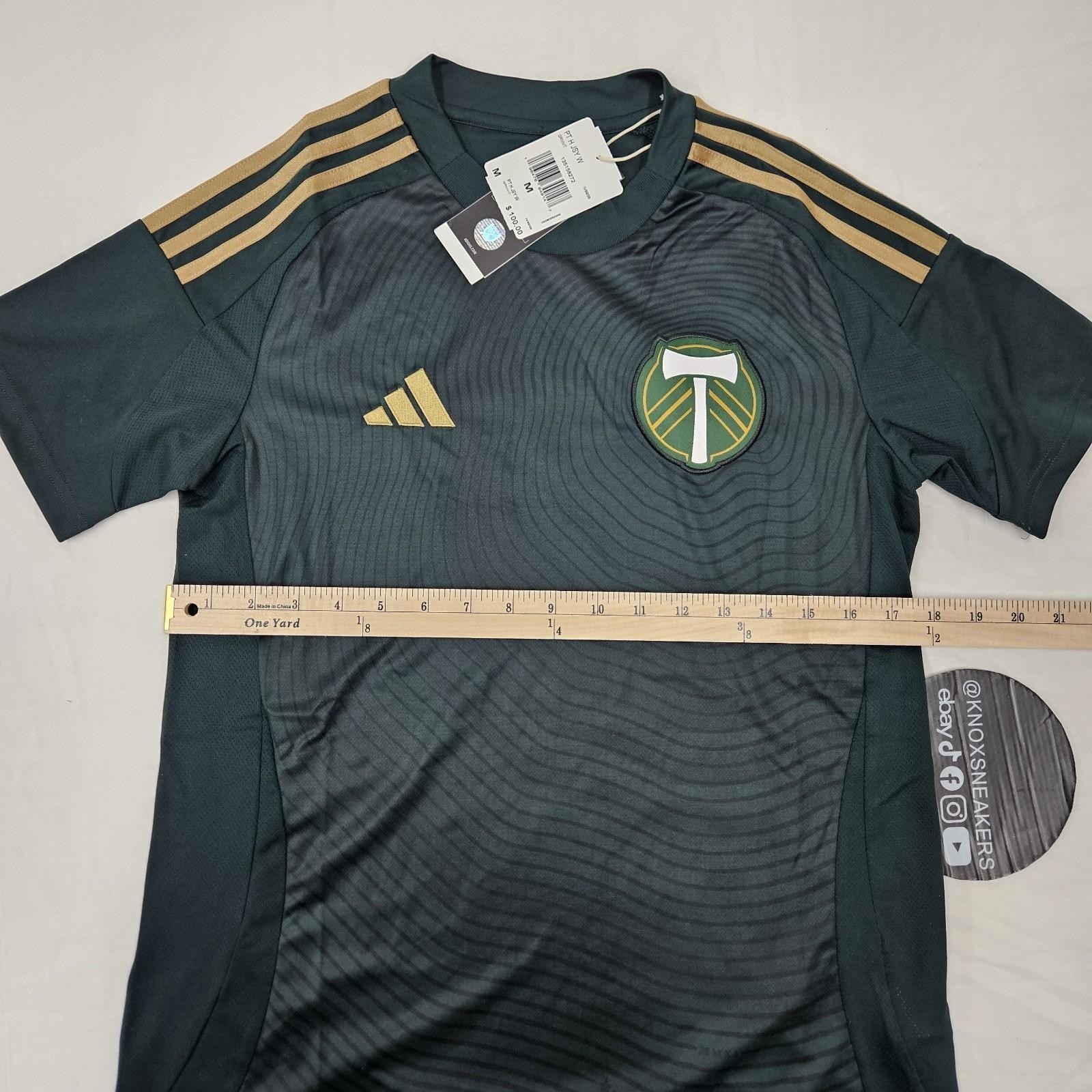 Adidas Portland Timbers Jersey Green Home MLS Soccer IV9938 Women's Size Medium