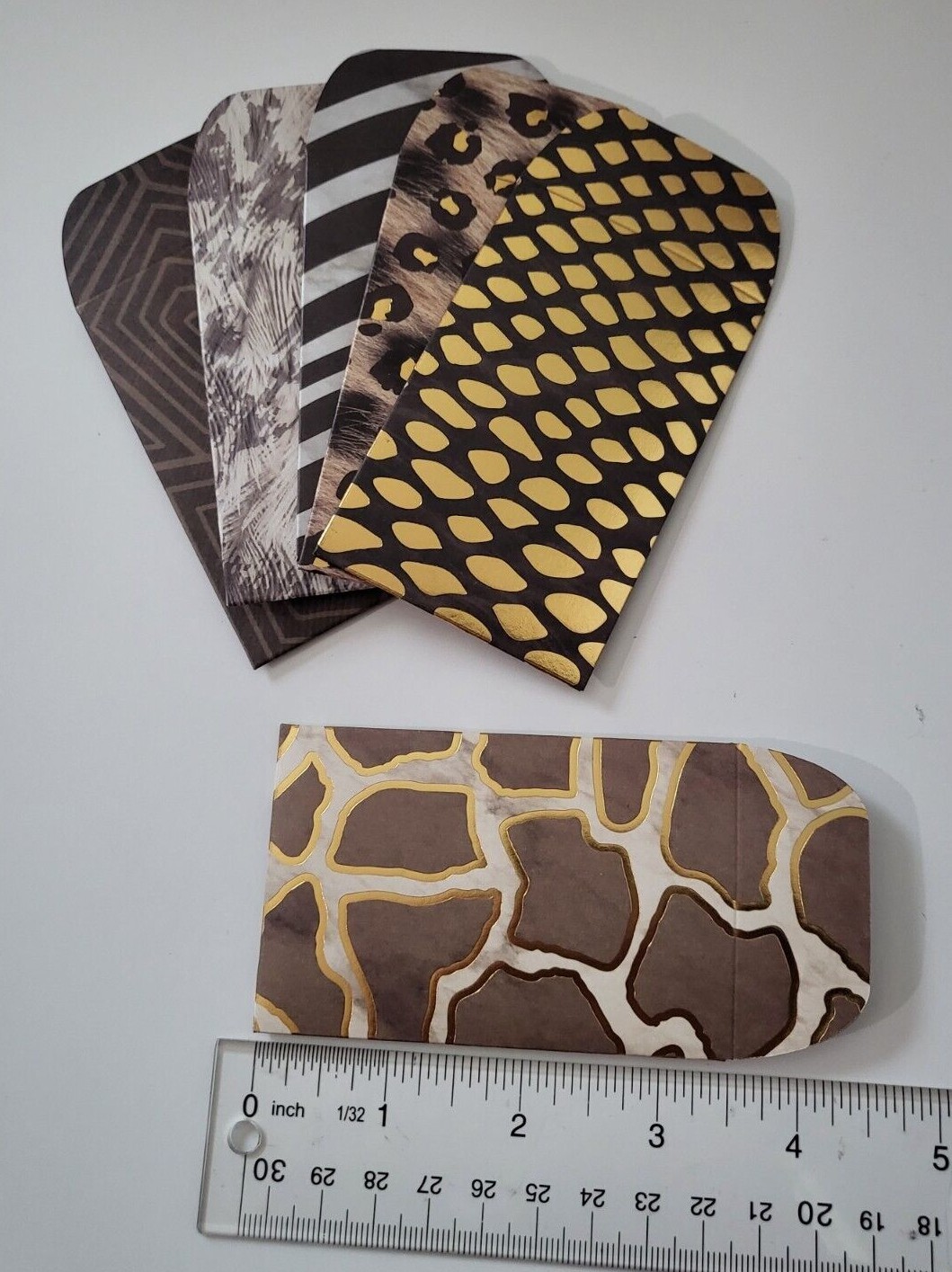 All Occasion Mini Envelopes, Multi-purpose/Everyday Gift Card Holders - Set of 6