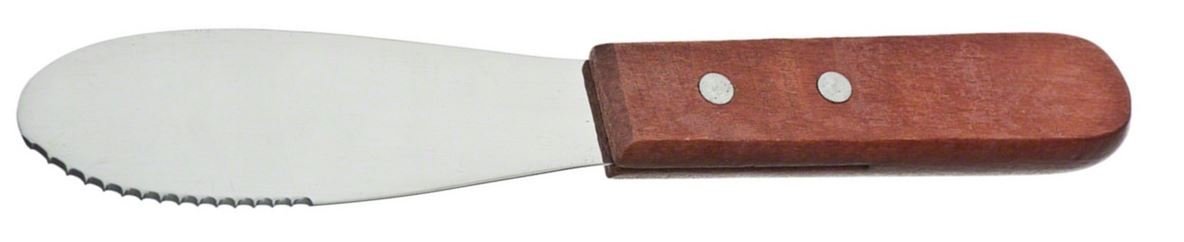 Sandwich Spreader Butter Knife Cheese Knives Stainless Steel Wide Blade 4 pack