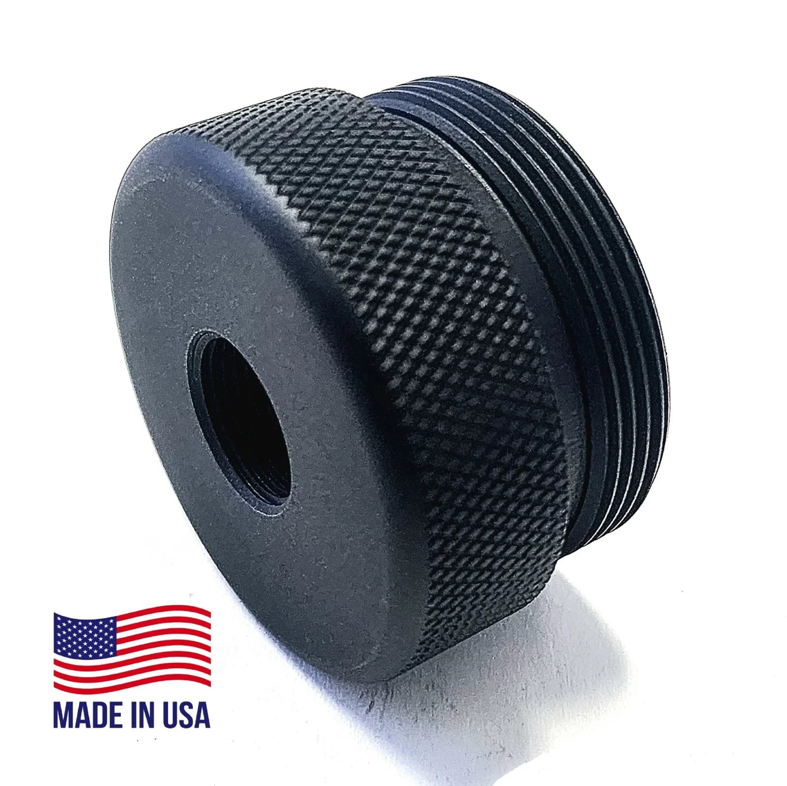 Threaded D or C Cell End Cap 1/2 x 28 or 5/8 x 24 Aluminum & Titanium TOP SHELF