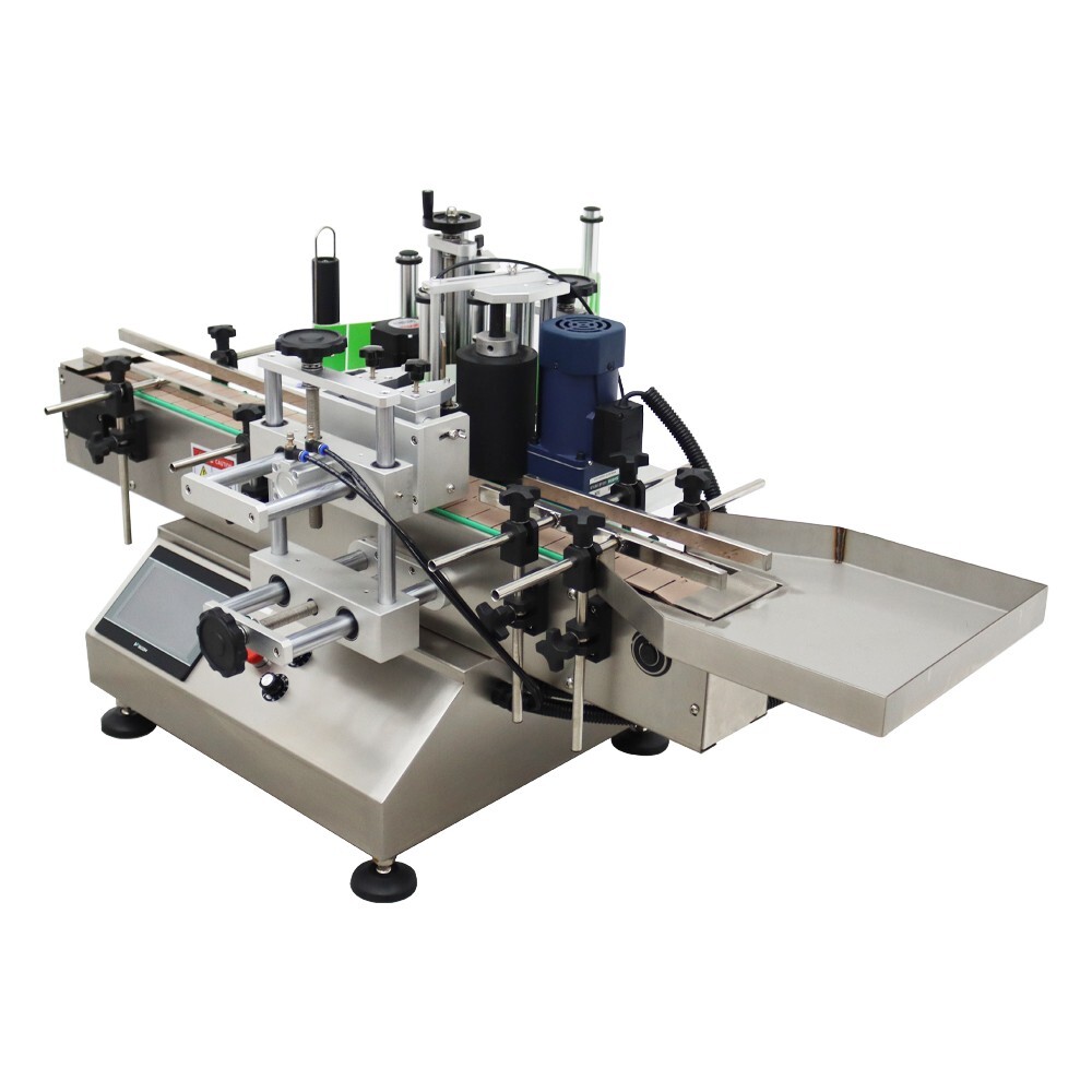 LT-150 Automatic Desktop Conveyor Round Bottle High Speed Labeling Machine 110V