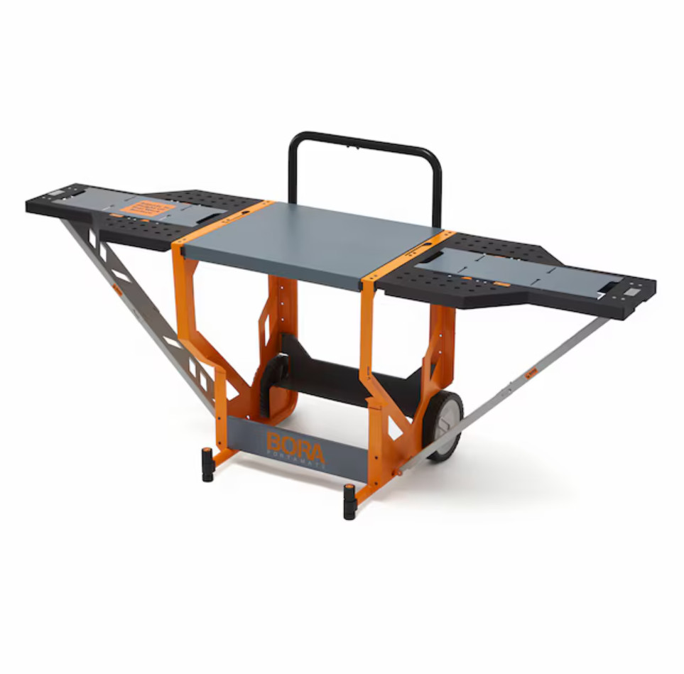 Bora Portacube STR Miter Saw Stand Steel Rolling Adjustable Free Shipping