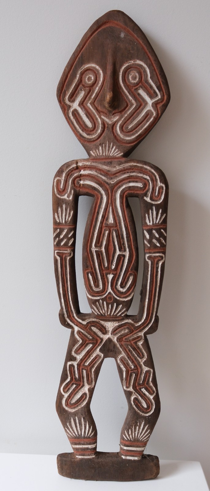 BIOMA STYLE FIGURE, PAPUAN GULF, NEW GUINEA COLLECTED 1970S