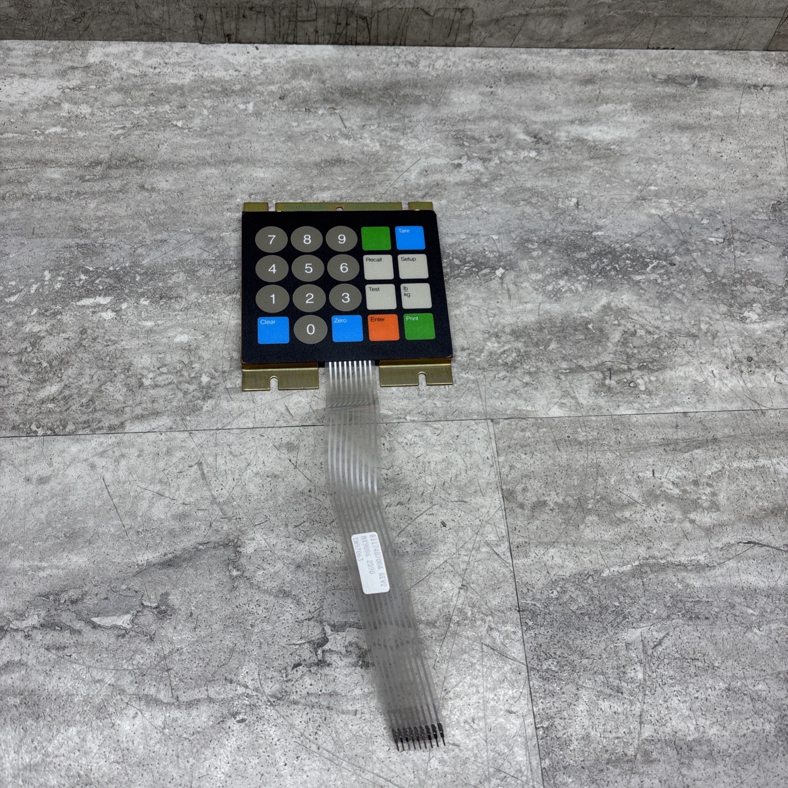 Mettler Toledo 12582100A Keyboard Assembly, New Old Stock