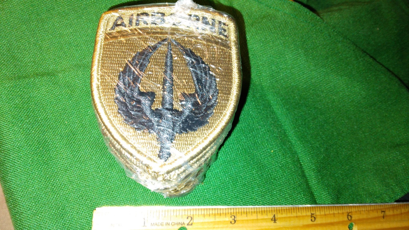 BUNDLE OF 20 - SPECIAL OPS AVIATION REGIMENT AIRBORNE OCP - HOOK BACKS - SEALED