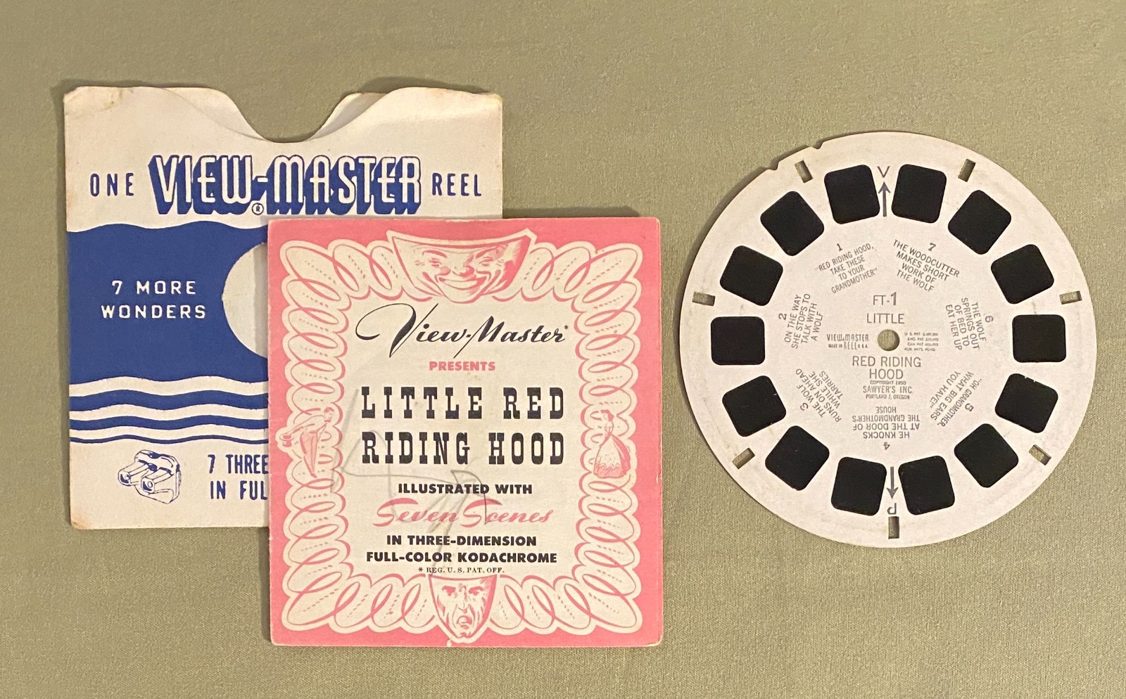 View Master Reels - Fairy Tales w/ Booklet & Sleeve - Choose Your Own!