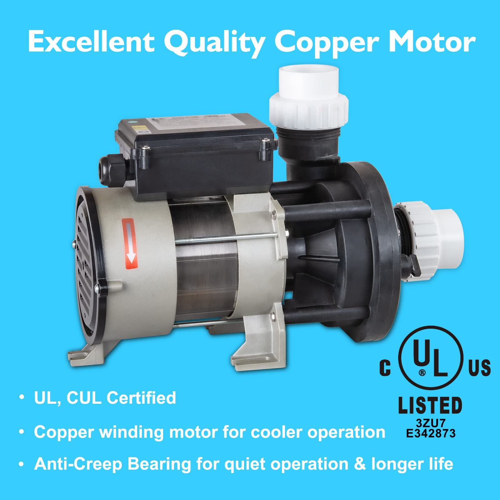 Lingxiao Pump WBC150 Pump Bath LX WBC 9.0A, 115v, 1.5"