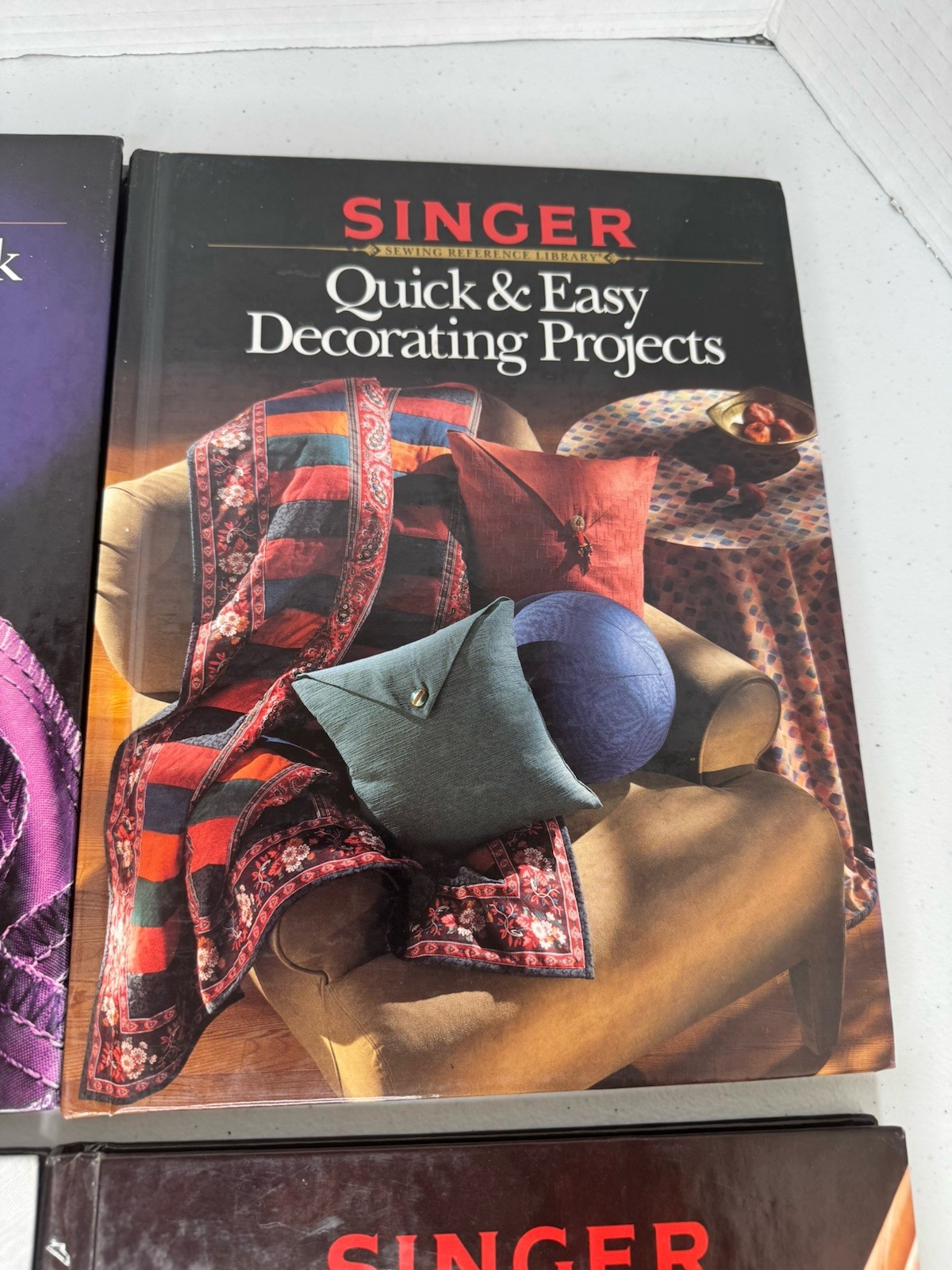 Singer Sewing Reference Library Books Timesaving Sewing And More Vtg Set Of 4
