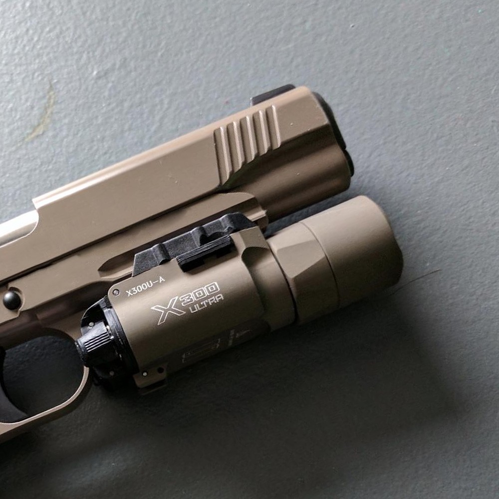 X300U-B / X300-B / X300 Ultra LED Flashlight mini Weaponlight For Pistol Handgun