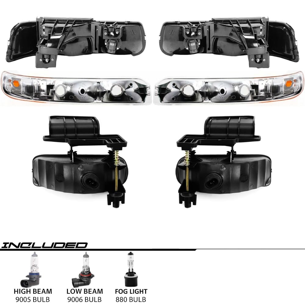 OE Fitment Replacement Headlights Signal Marker Lights Fog Lights 1999-2002