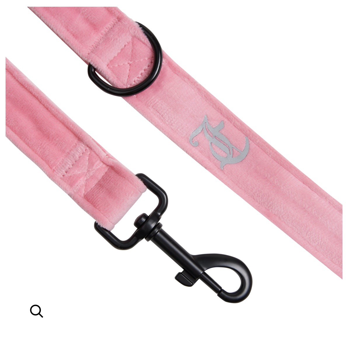 Juicy Couture Pink Rhinestone Crown Dog Harness & Leash Set XS - NEW
