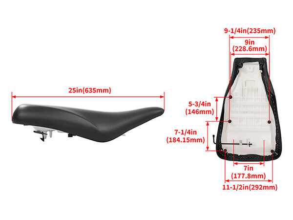 Complete Seat For Honda Rancher 350 TRX350FE TRX350FM 4×4 2000-2003