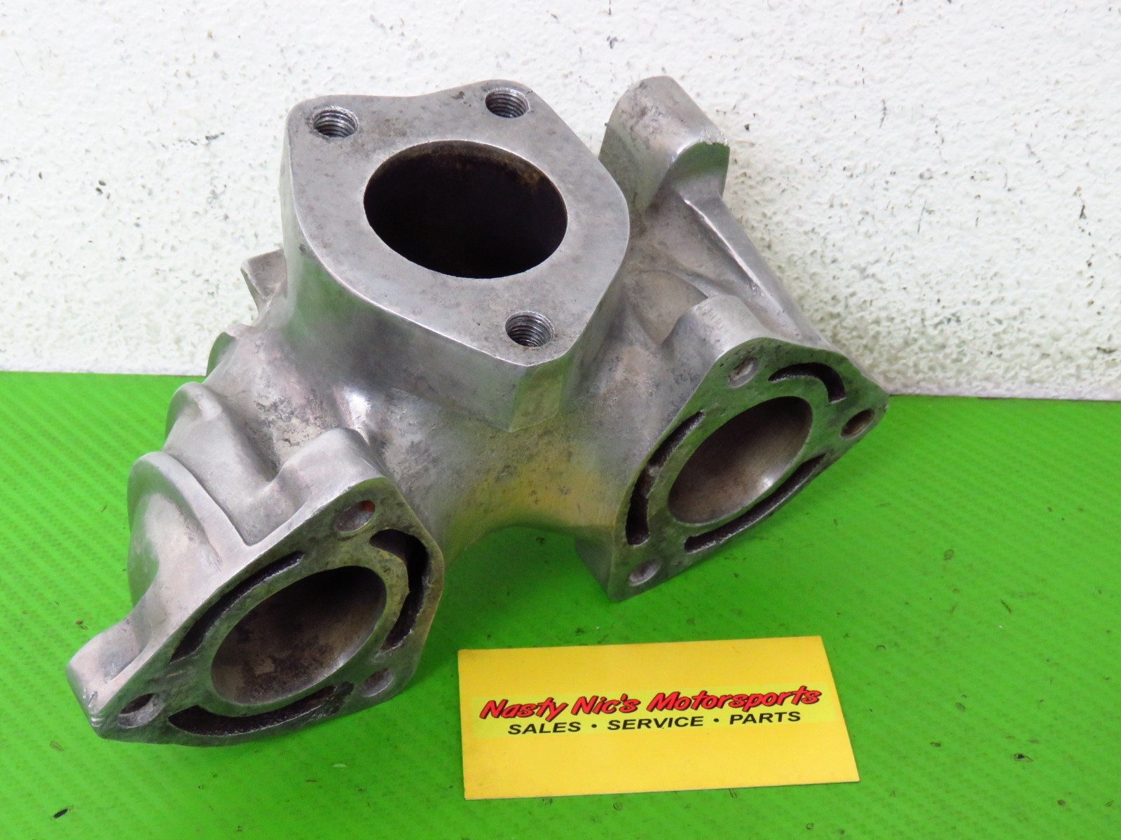 KAWASAKI 650SX 650 X2 SX Aftermarket divered PJS EXHAUST MANIFOLD *RARE***!!!