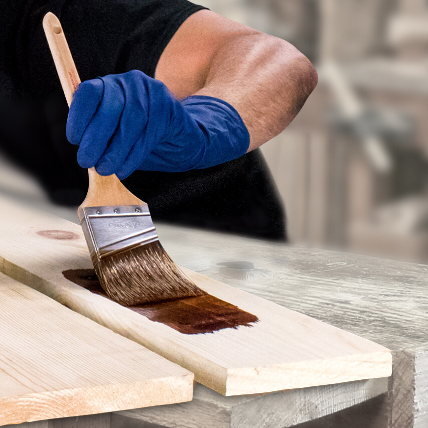 SAS Safety 6602 Thickster Latex Disposable Glove Medium 50 qty