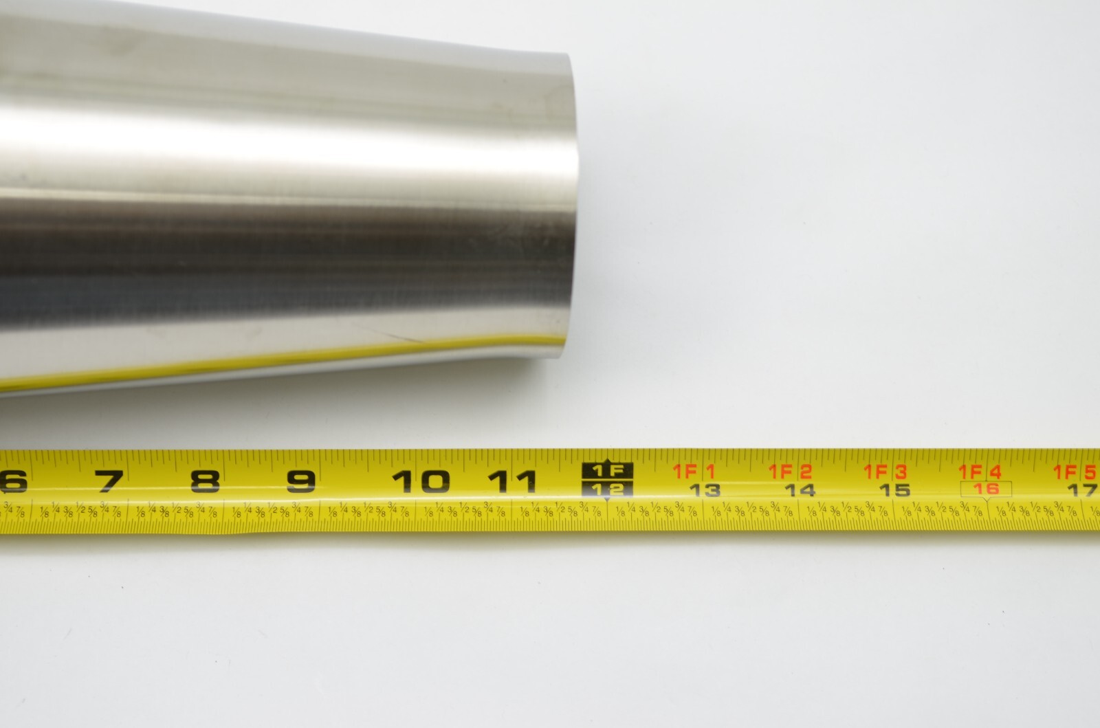 1320 Performance 3 inch megaphone Stainless Reverse Cone collector & o2 bung V1