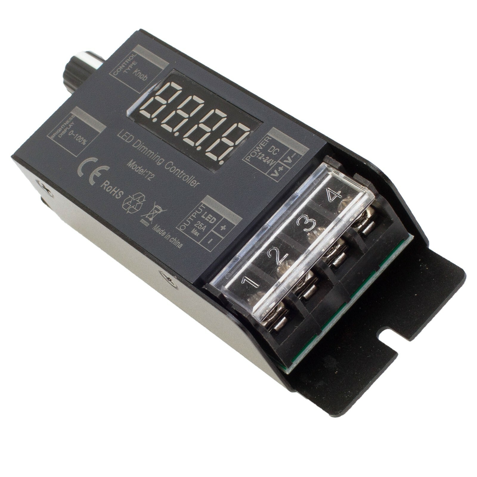 Heavy Duty LED Light Dimmer 300w with Manual knob for LED Strip Module Showcase