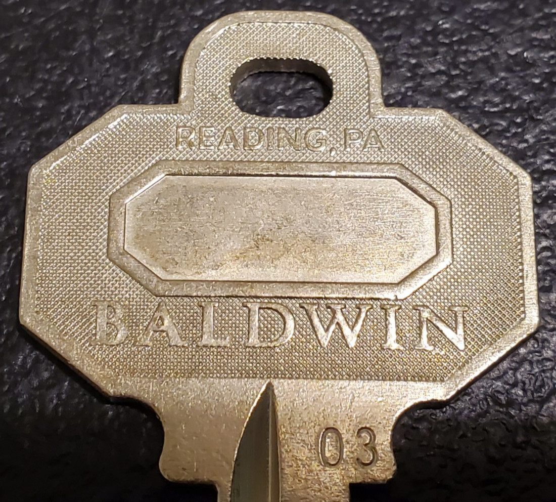 Baldwin Key Blanks - Stamped 03 - LOTS of (2) - QTY AVAILABLE - FREE SHIPPING!