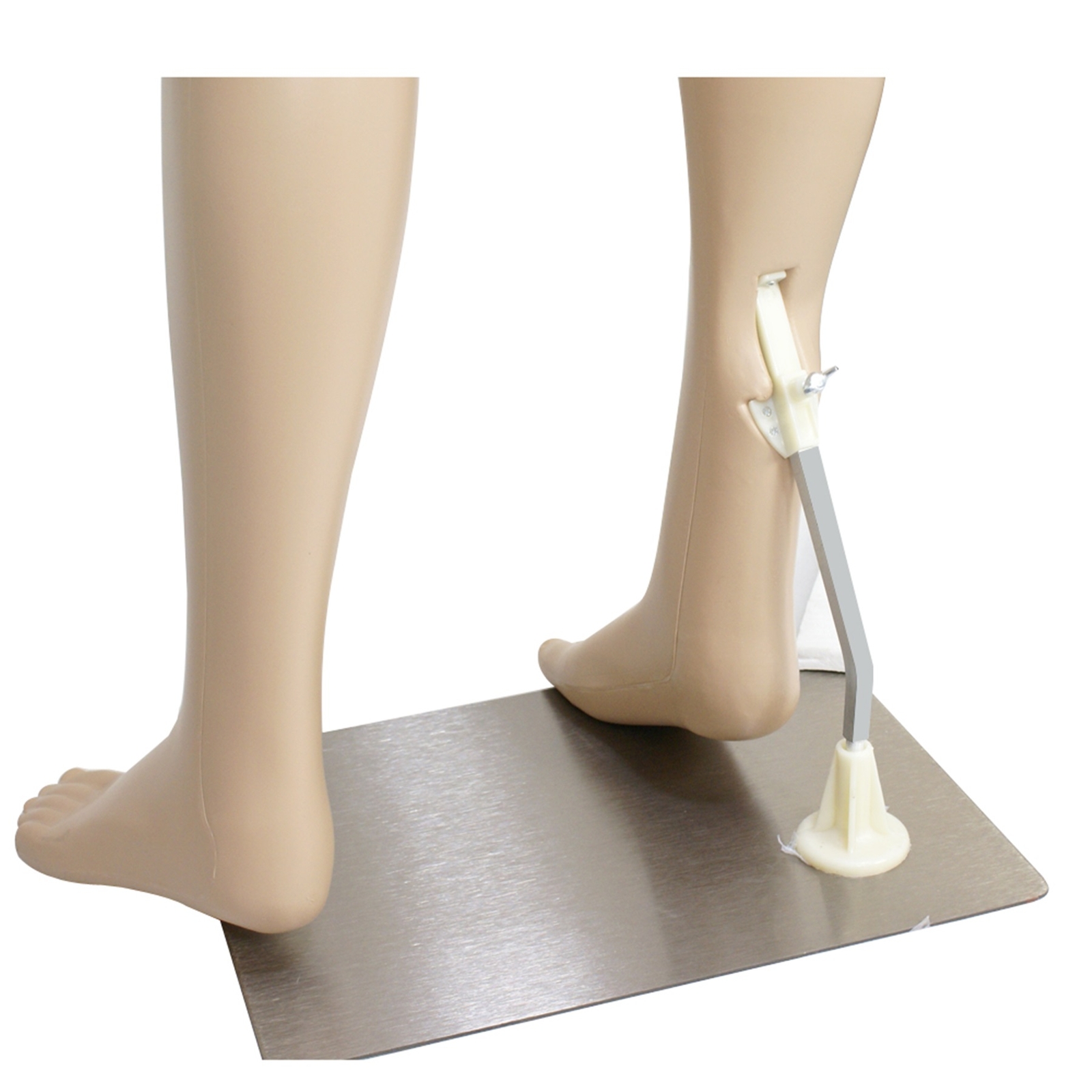 72"H Male Mannequin Full Body PP Realistic Display Head Turns Dress Form w/Base