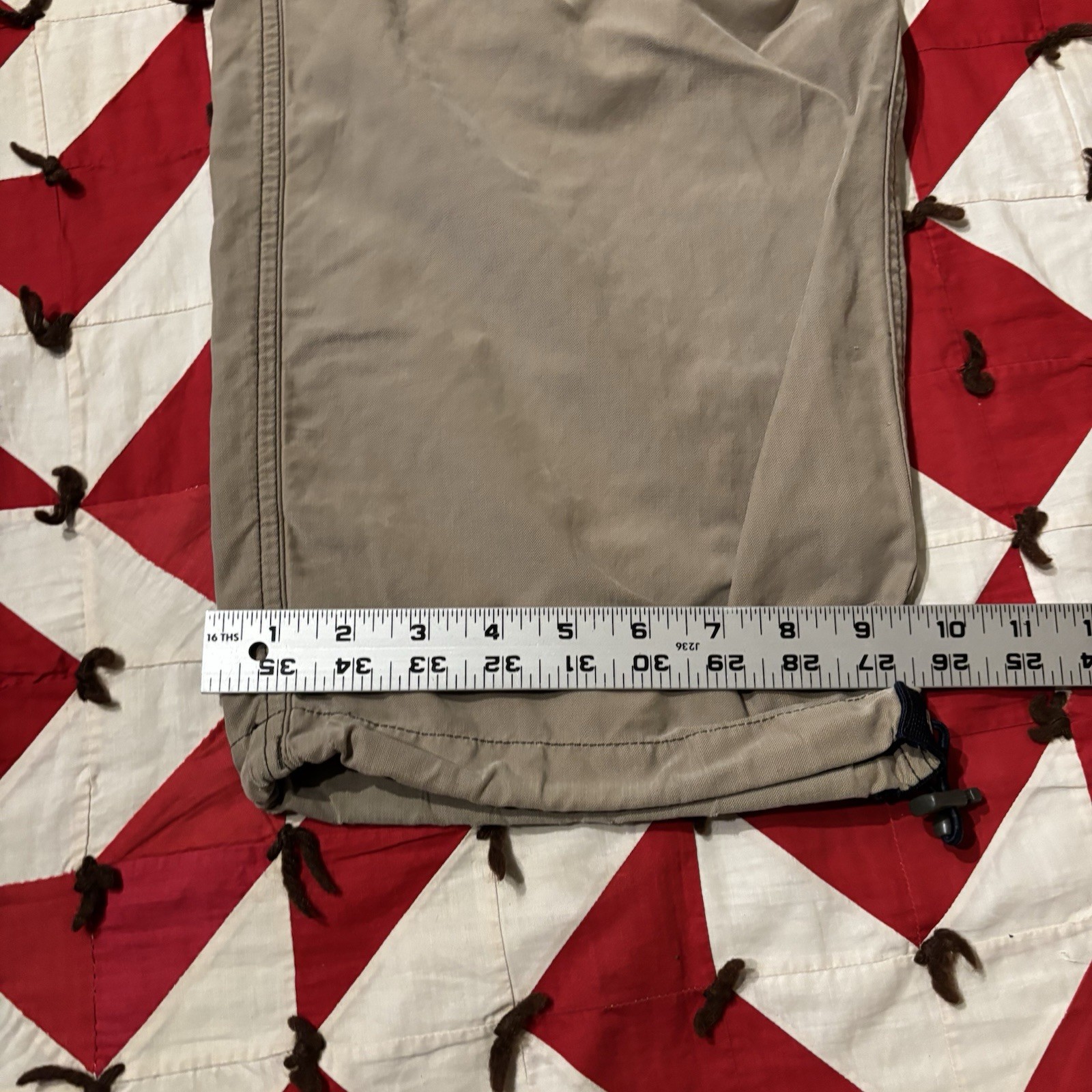 Vintage Y2K Abercrombie And Fitch Beige Cargo Pants Mens As Is Worn