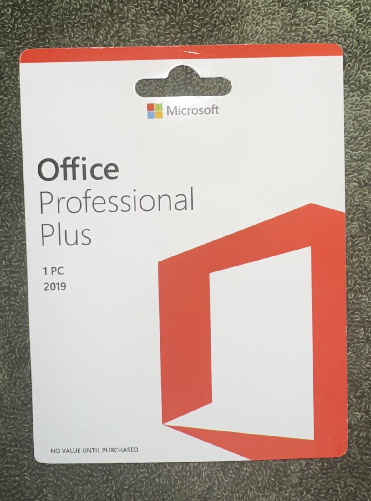 Microsoft Office Pro Plus 2019 Lifetime Program 1 PC genuine Retail Lifetime