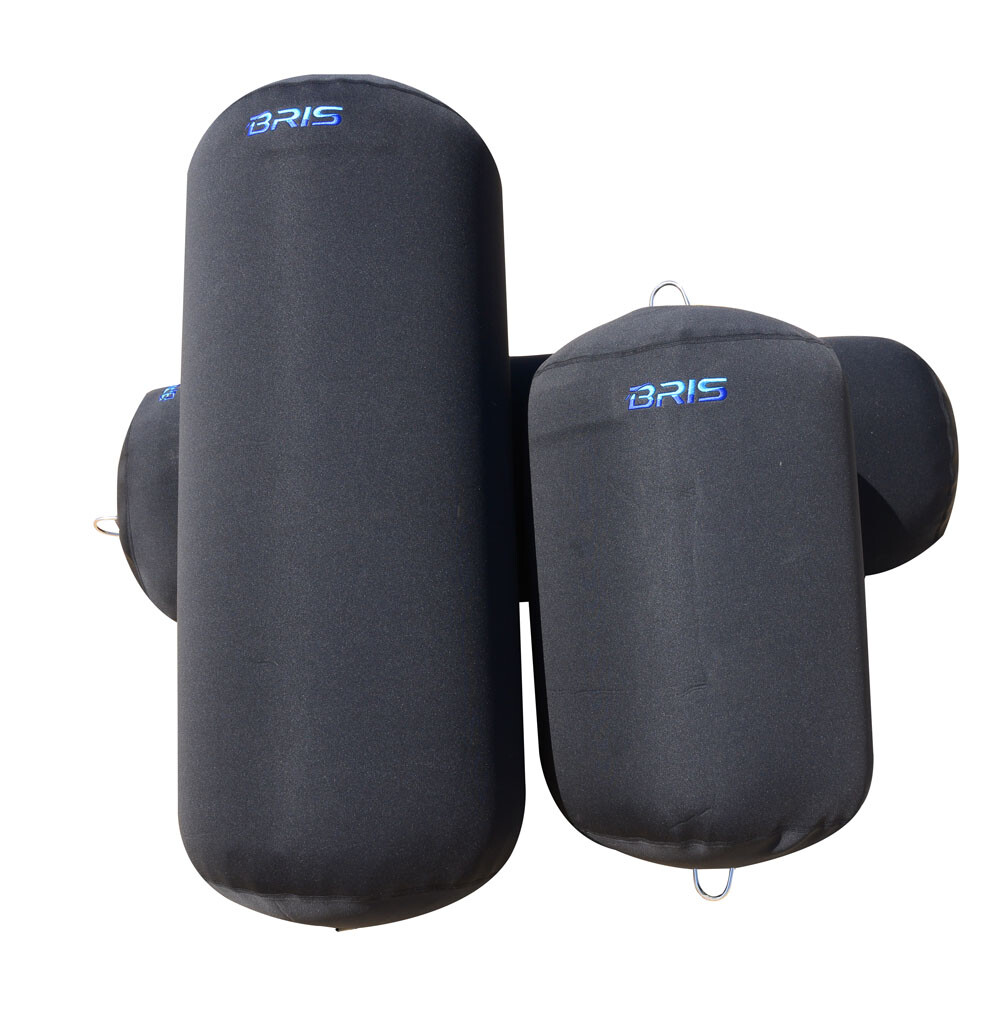 BRIS Heavy-Duty Inflatable Boat Fenders For Boats Yachts Sailboats 18" Dia.