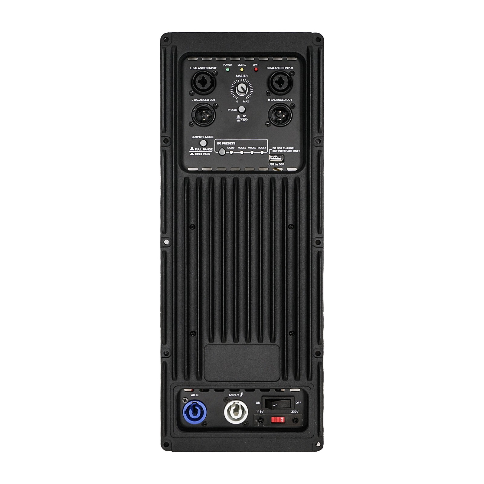 OPEN BOX:Sound Town Class-D Plate Amp for Sub Cabinet, 800W, LPF (STPAS-G2DSP-R)
