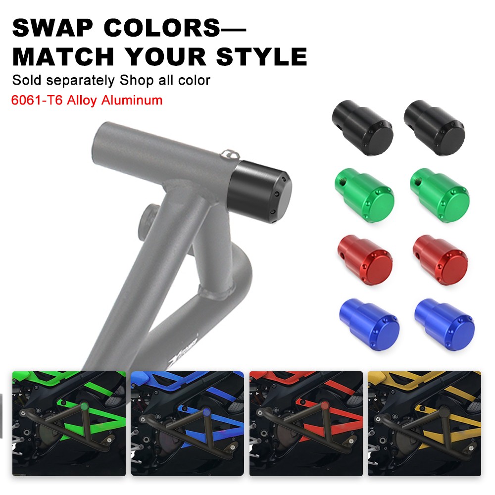 Crash Cage Stunt Engine Protection Bar Black Fit For Honda CBR600F/F4i 1999-2007