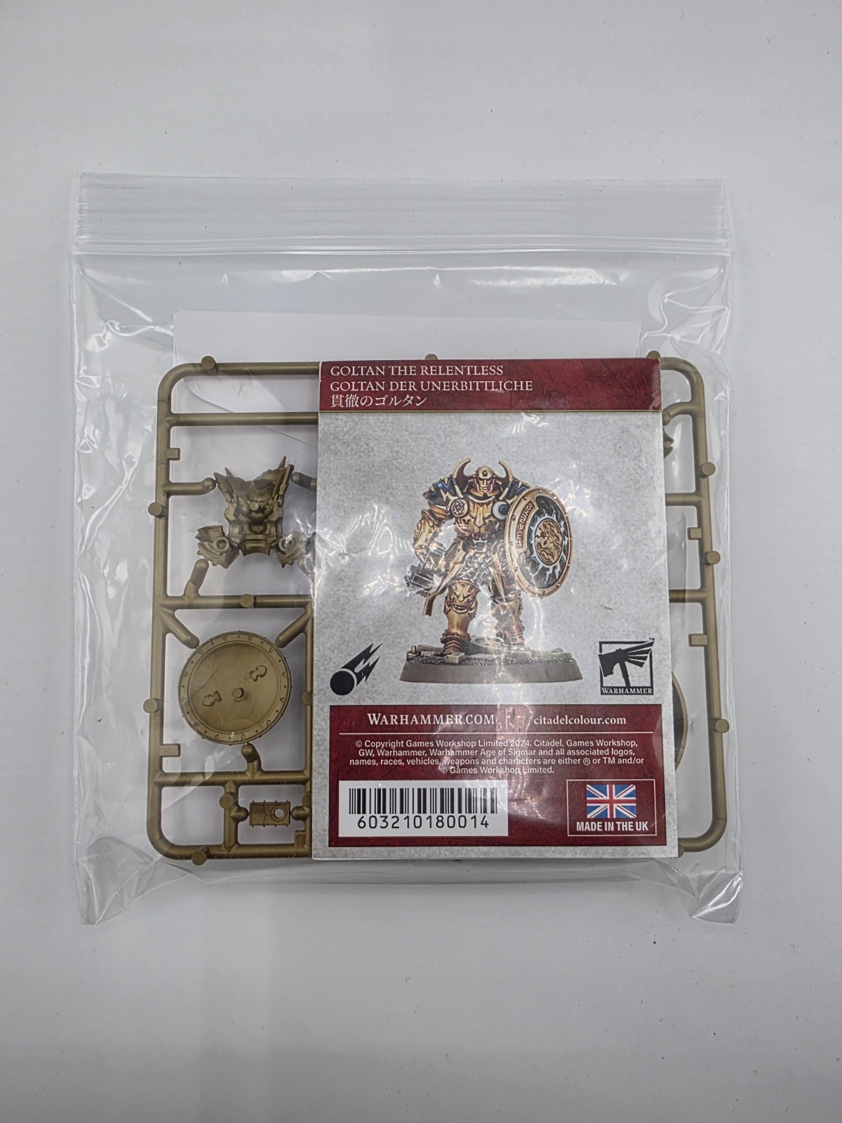 Goltan The Relentless Stormcast Eternals Heroes Series 5 - Warhammer AoS - NEW