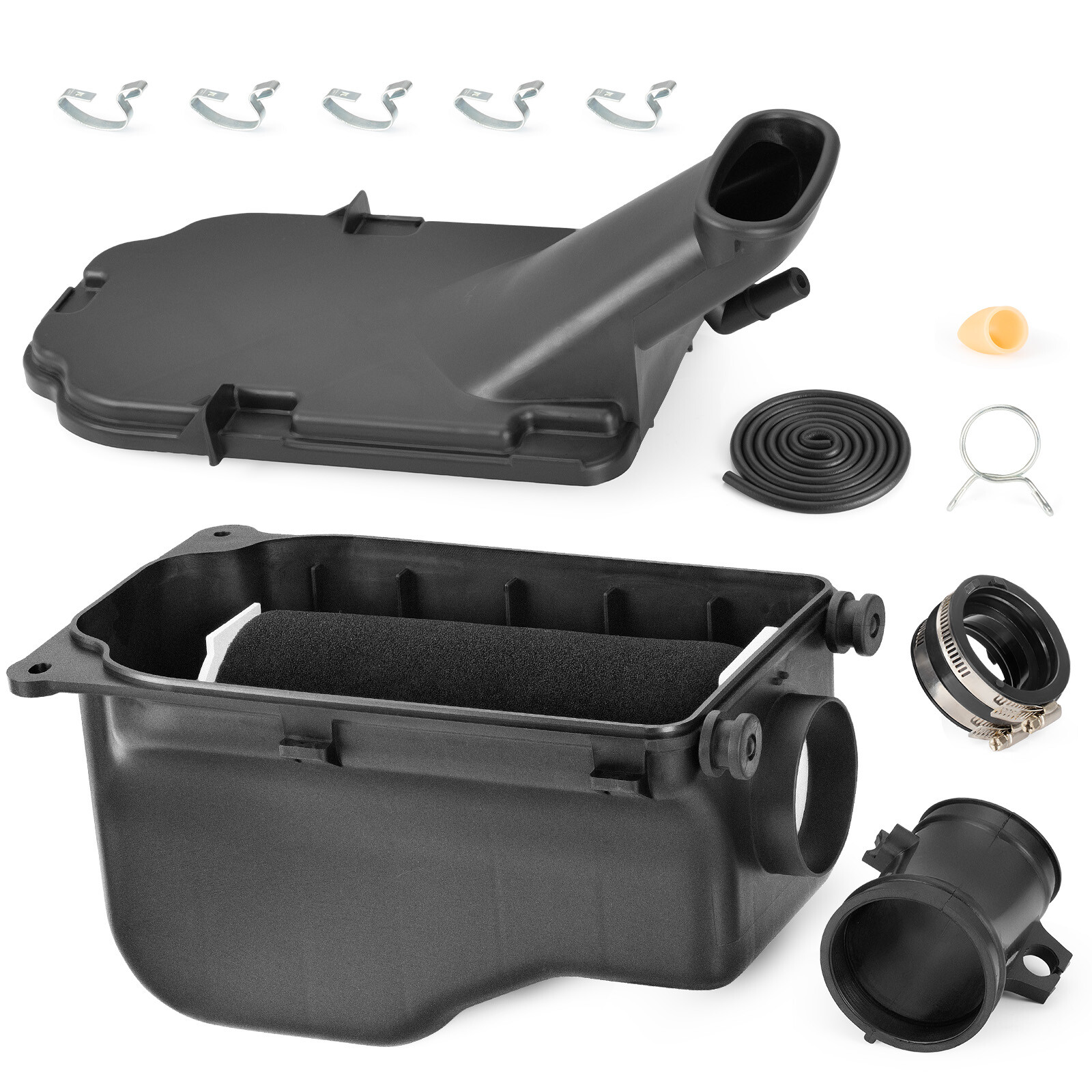 Air Filter Guide Box Cover Assembly Kit for Yamaha Grizzly 660 2002 2003 2004-08