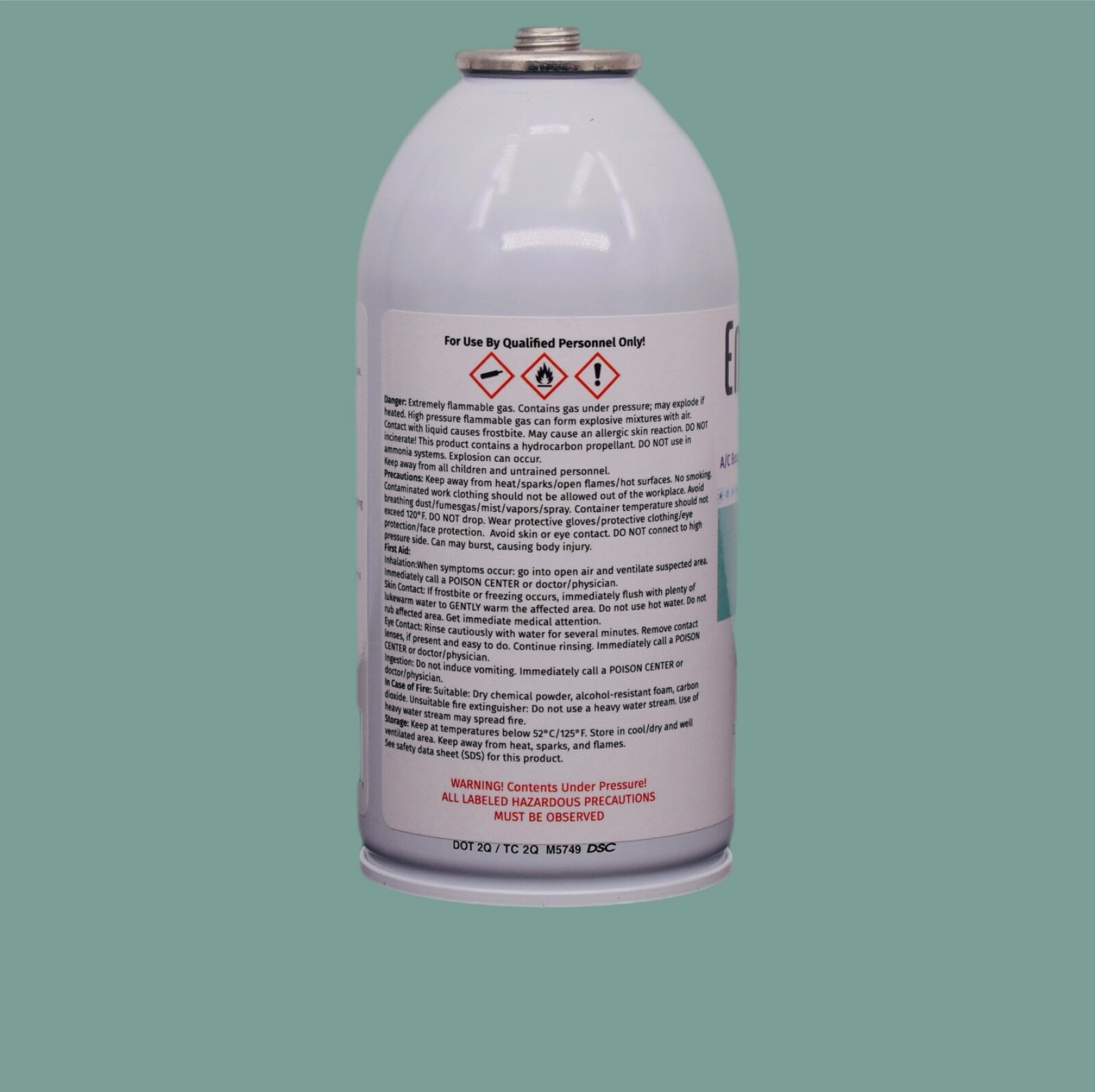 Arctic Air for R22 | 5 Cans + Brass Gauge | 4oz EnviroSafe | Get Colder Air!