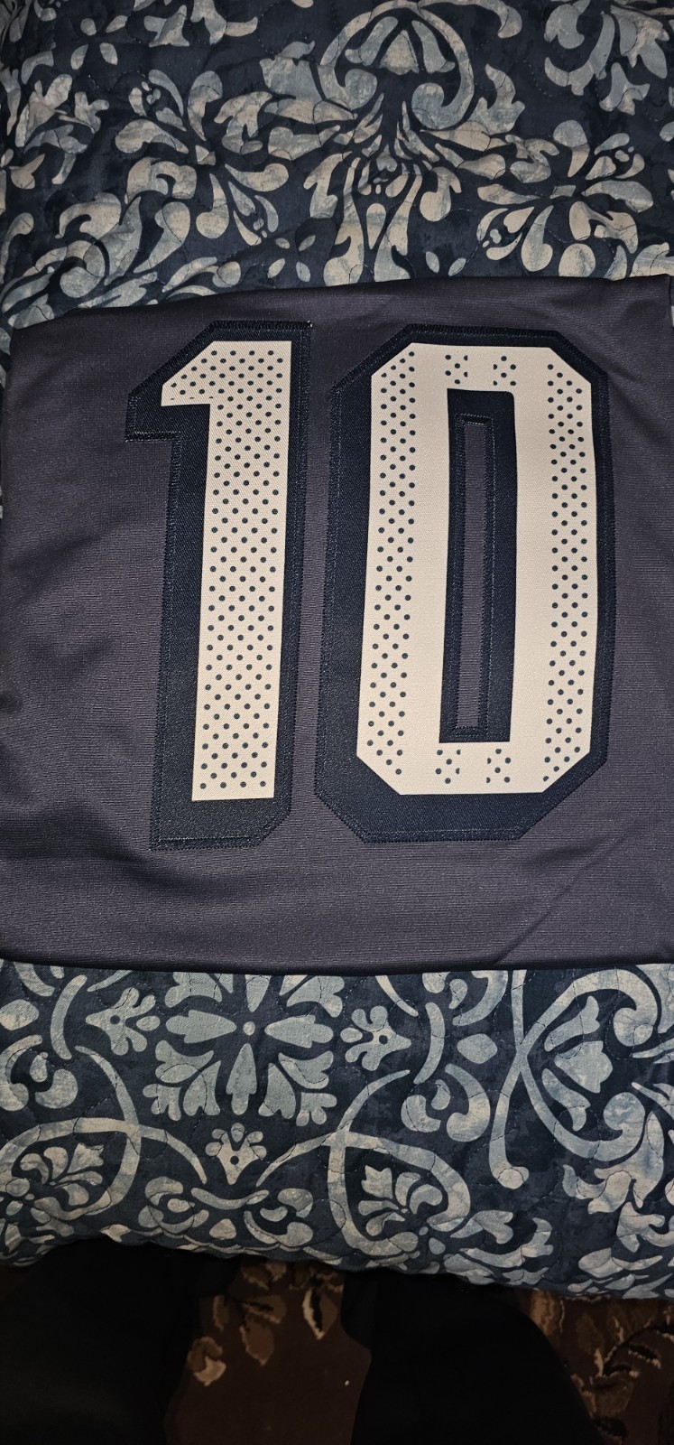 Drake Maye #10 N.E Patriots Nor easter F.U.S.E. LIMITED Rivalries New 2025 Large