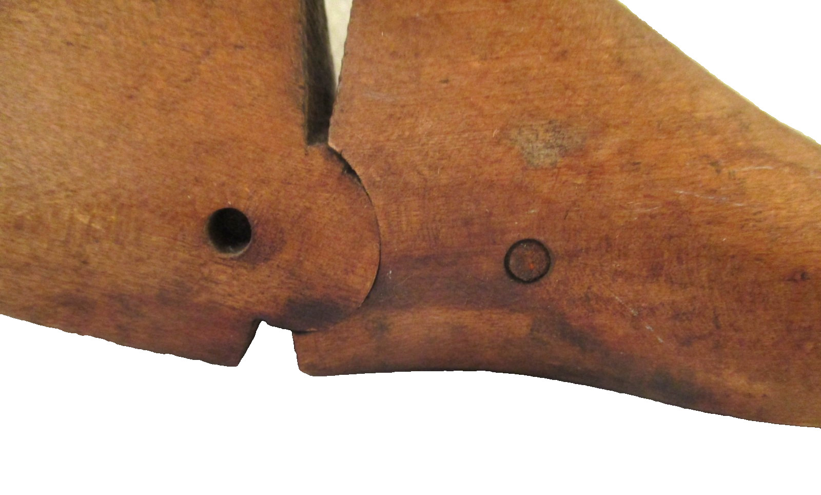 Vintage CHILDREN'S WOODEN COBBLER SHOE MOLD 7"