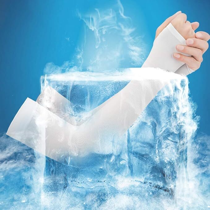 3 Pairs Cooling Arm Sleeves Cover UV Sun Protection Sports Outdoor For Men Women