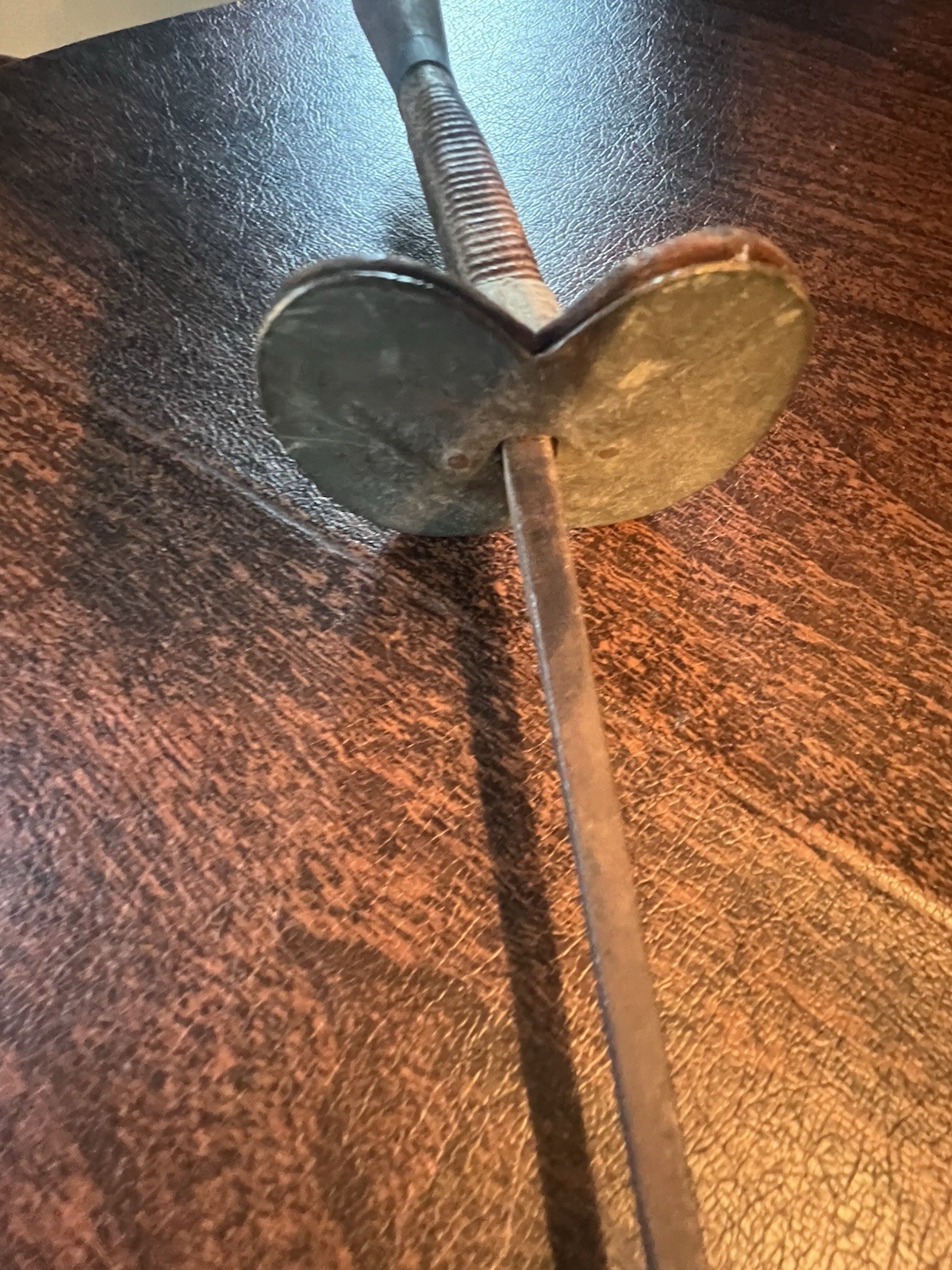 Antique French Fencing Foil Sword Brunon A Cotatay c1900 Épée Training Blade