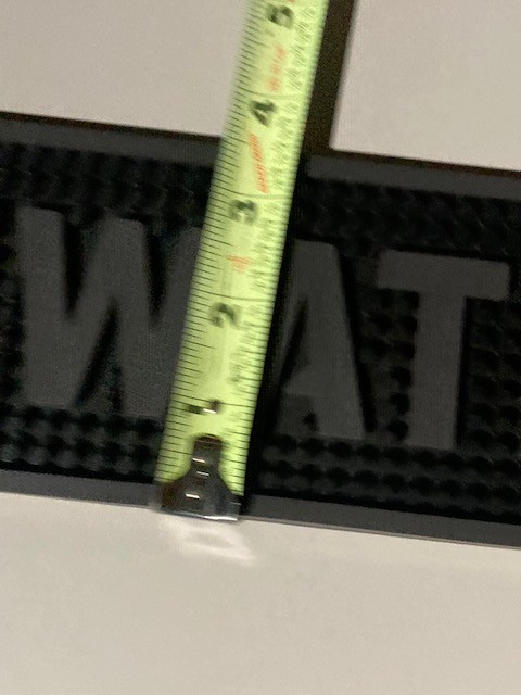 🔥 Cutwater Spirits Beer Rubber Bar Spill Mat Runner for tap handle Kegerator