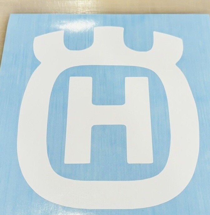Husqvarna Vinyl Decal (NO TEXT) Many Sizes & Colors - FREE Ship Buy 2 Get 1 FREE
