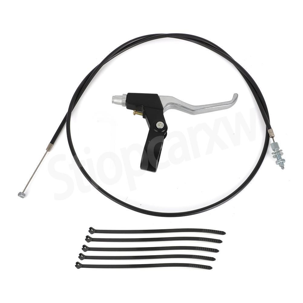 2 Set Throttle Control Lever & Cable For Concrete Wet Screed Throttle Cable Assy