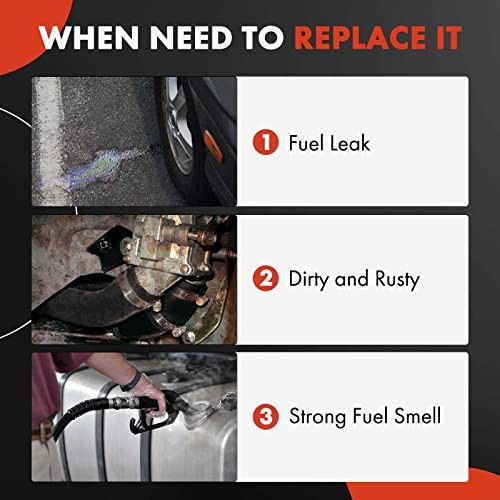 Fuel Tank Filler Neck Pipe Hose Compatible with Chevrolet Silverado 1500 2500