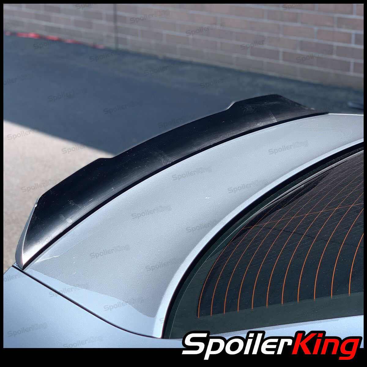 SpoilerKing 380PC Universal 30"- 55" Custom Rear Polyurethane Trunk Spoiler Wing