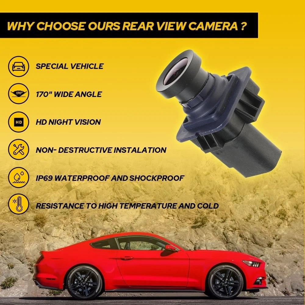 NEW Rear View Backup Parking Reverse Camera For 2011-2014 Ford F-150 EL3Z19G490D