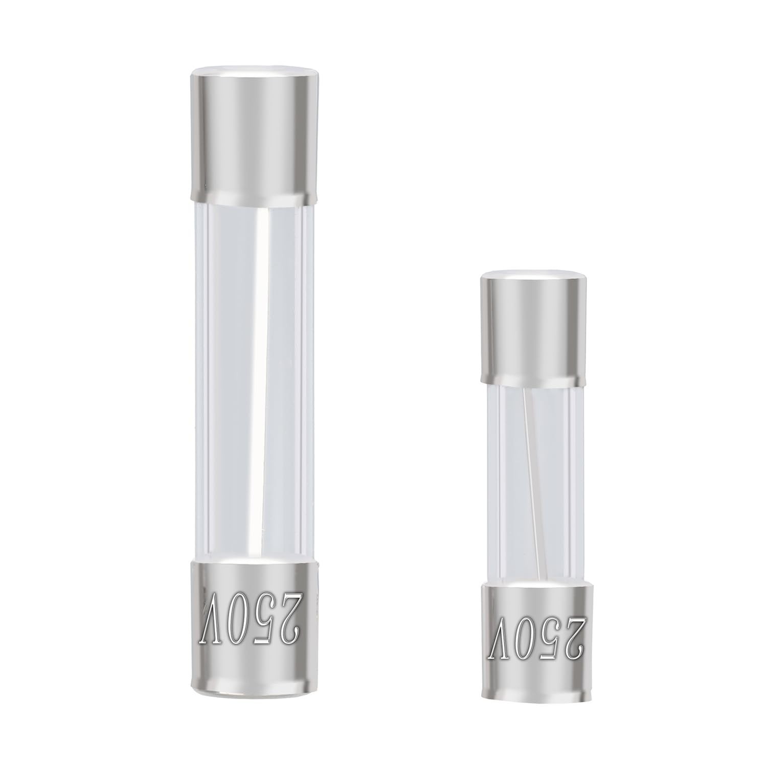 Fast Blow Glass Fuse Assortment Kit, 24 Values Glass Fuses 250V 5x20mm 0.5A NEW*