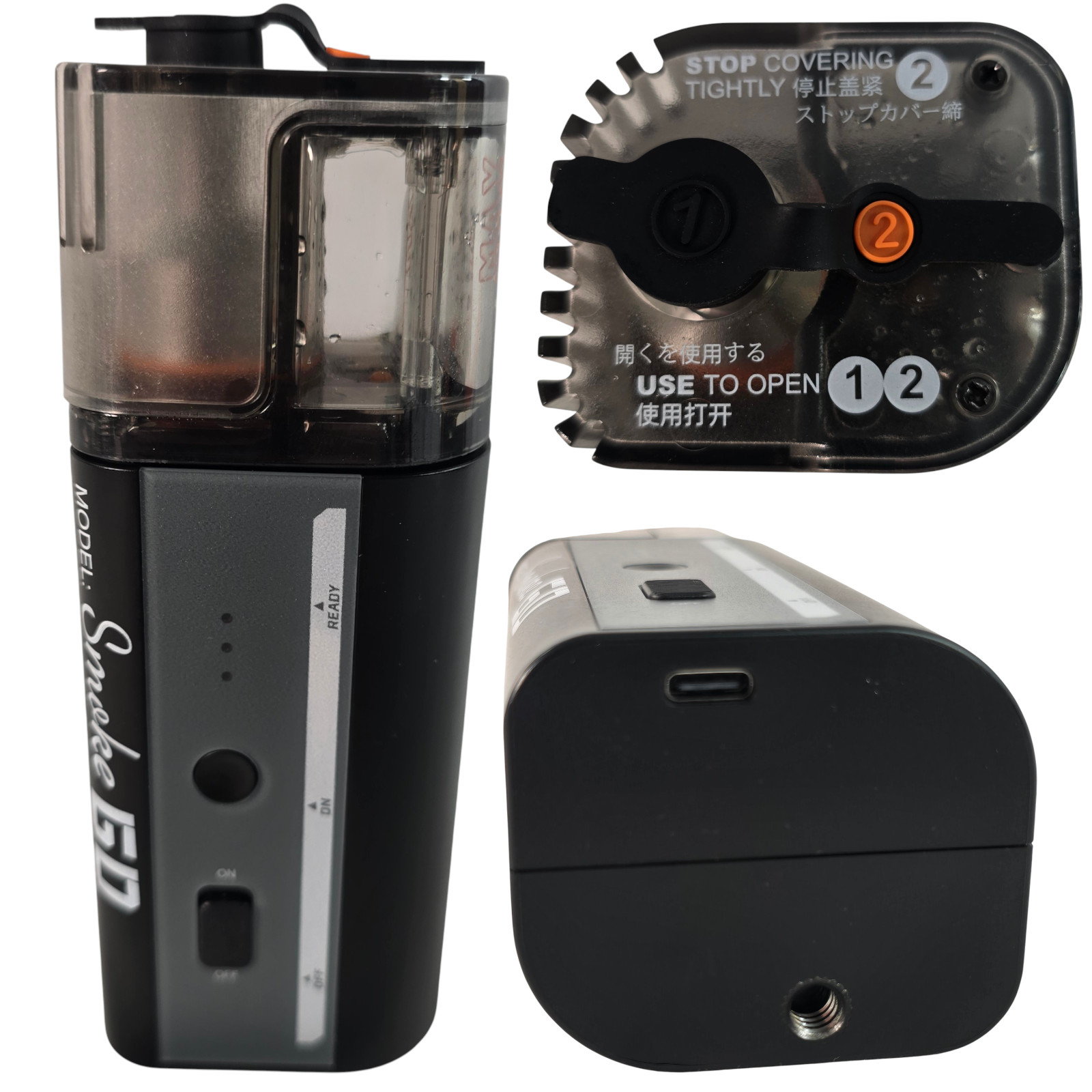 Lensgo Smoke Go Fog Machine 30W Portable With Remote New Open Box For Test Only