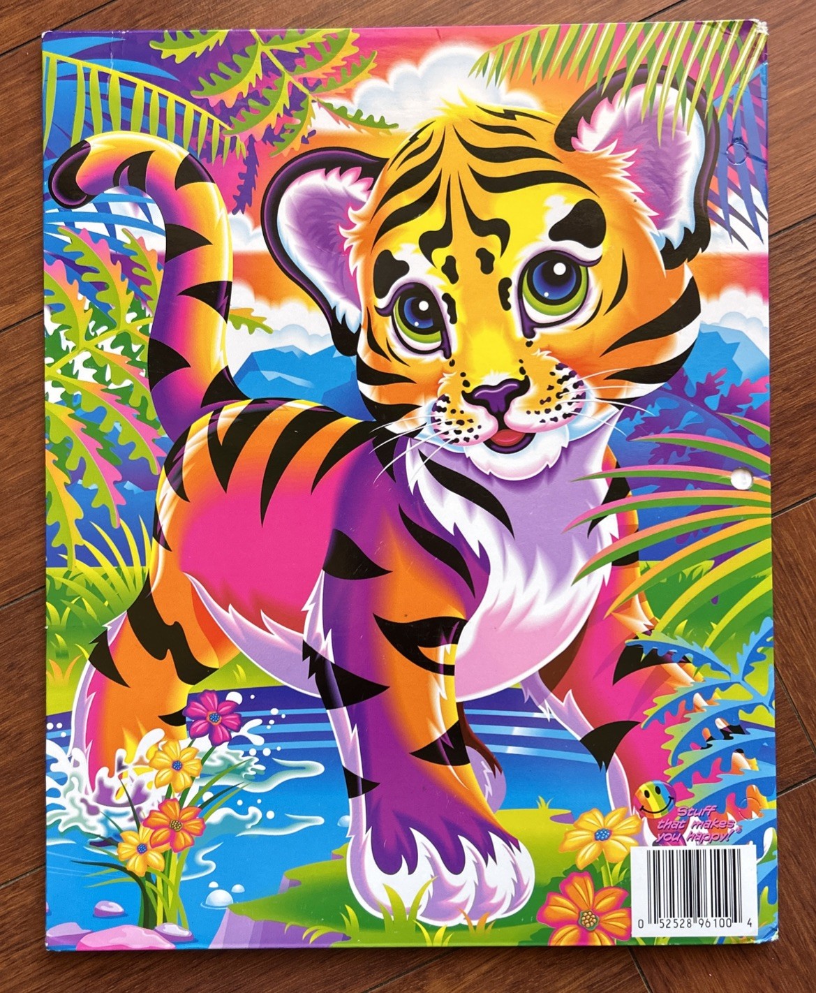 LISA FRANK ‘Forrest’ Baby Tiger Cub Pocket Portfolio Folder
