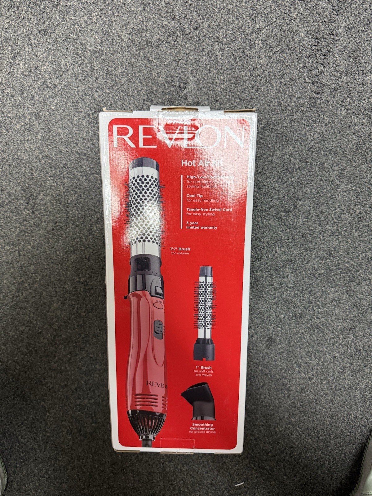 Revlon RV440RED Brushed Hair Dryer