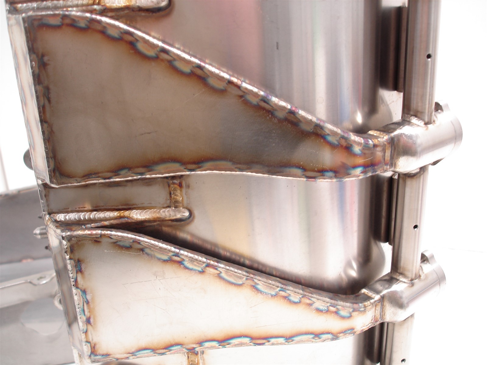 NASCAR ECR ENGINES SEGMENTED BILLET DIVIDER GM R07 R07.2 DRY SUMP OIL PAN /SHELL