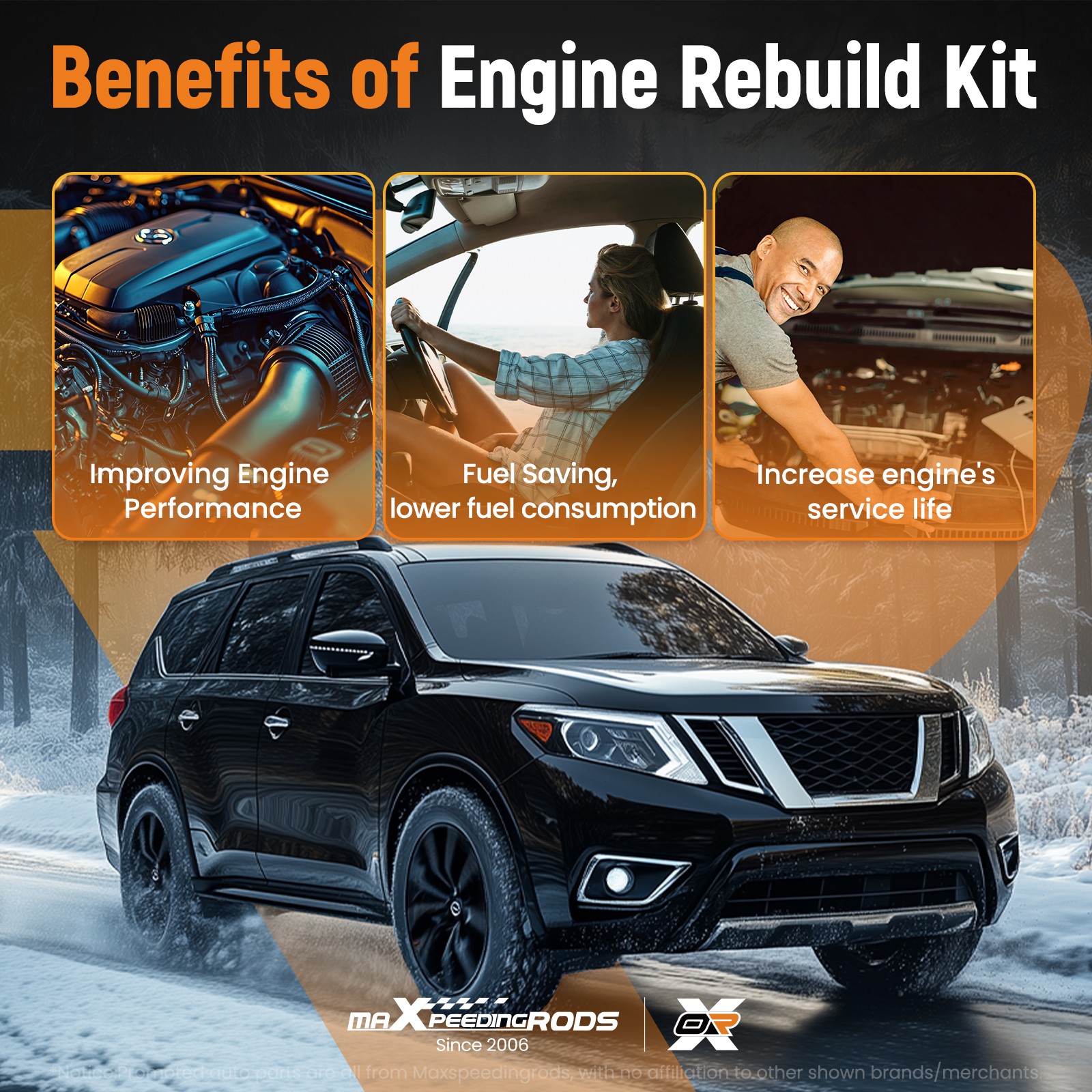 3.5L Timing Chain Kit + Toolbox For 17-24 Nissan Pathfinder Infiniti QX60 VQ35DD