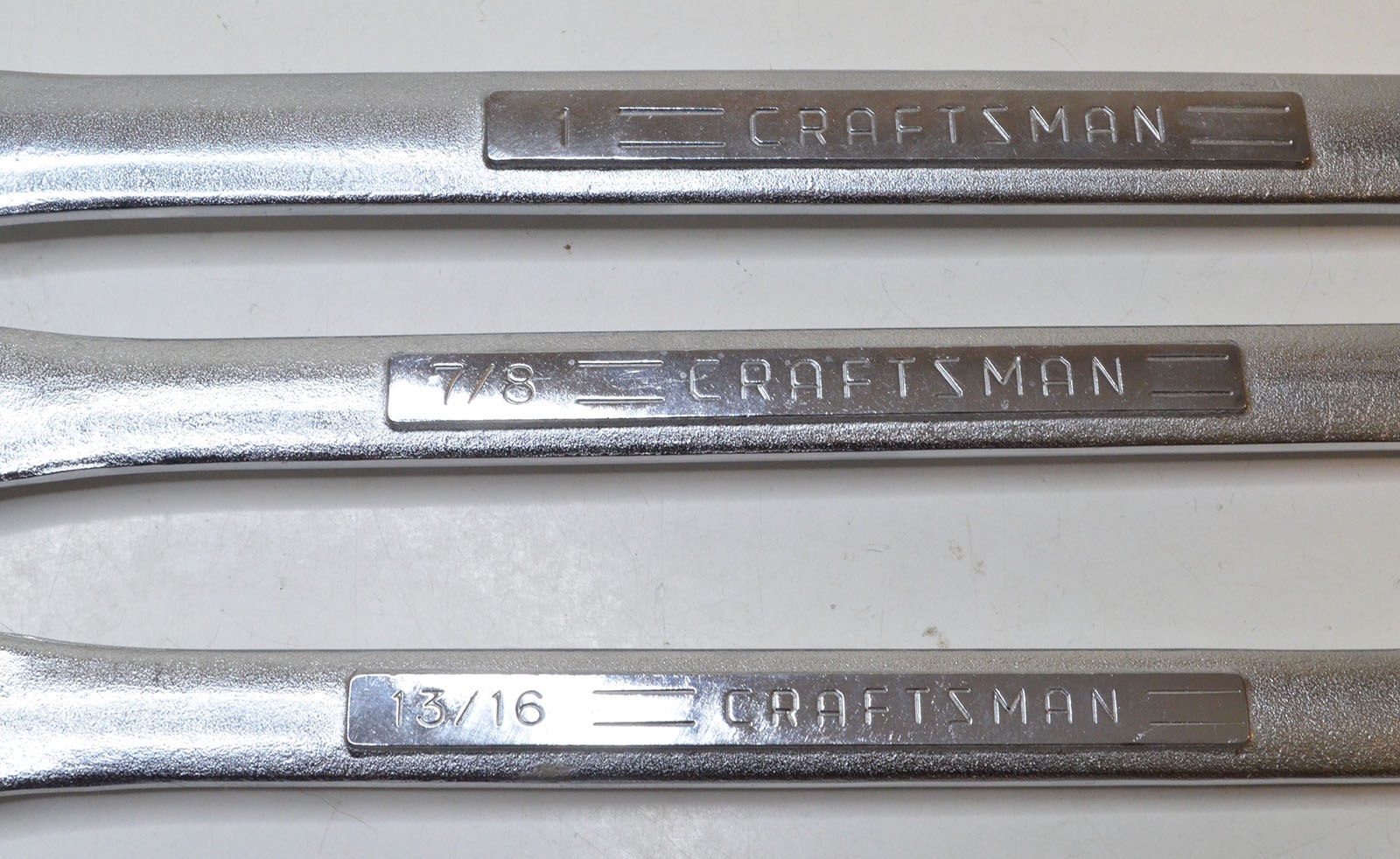Vintage Craftsman 12pc Inch-SAE 12 Point Combination Wrench Set - Japan