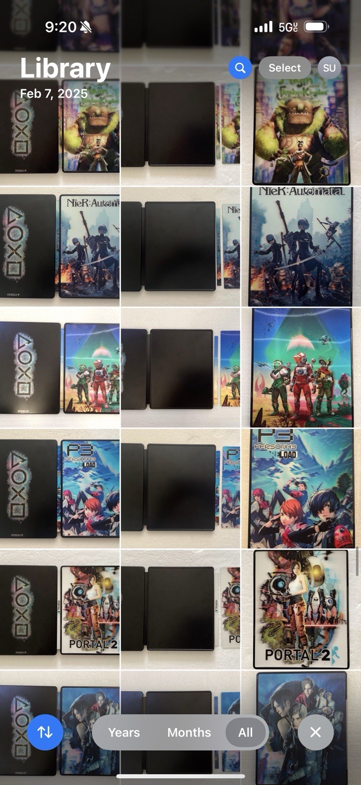 Bundle Of 5 Custom Made Steelbook Cases ( Pick any Of 5 Items) PS4/PS5/Xbox/NS
